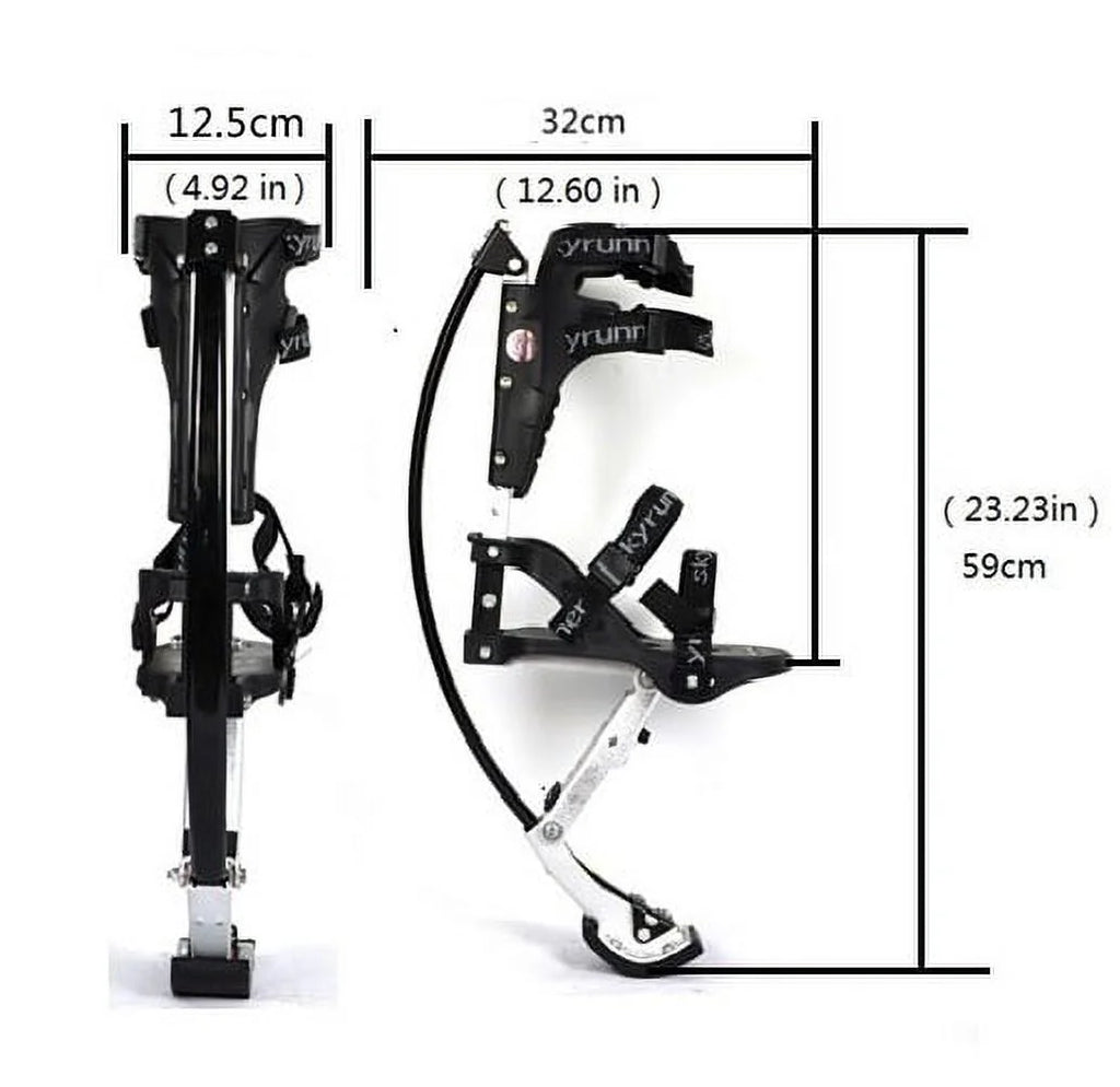 Black Kangaroo Shoes Jumping Stilts U62805