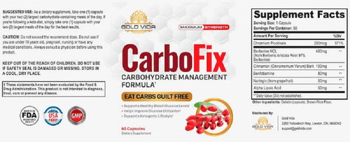 (2 Pack) Carbofix Pills Supplement (120 Capsules) C3796