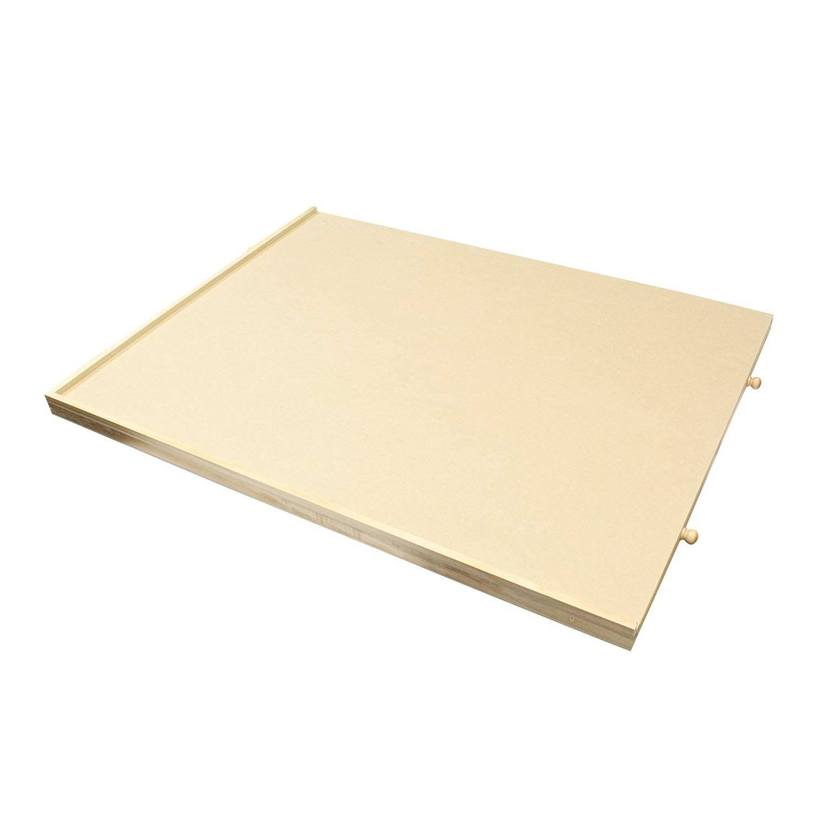 26 x 34 inch Wooden Puzzle Table with Drawers V468337
