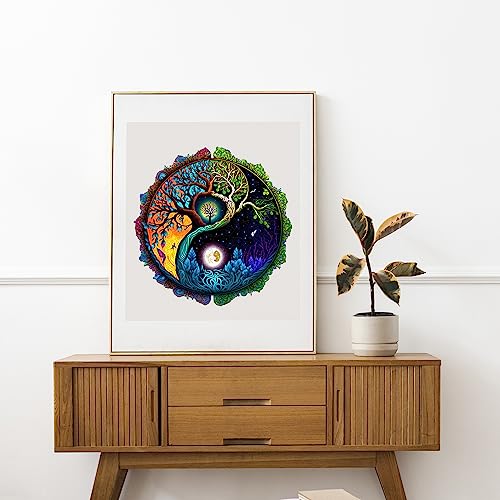 Tree of Life Wooden Jigsaw Puzzles, 200 pcs C752