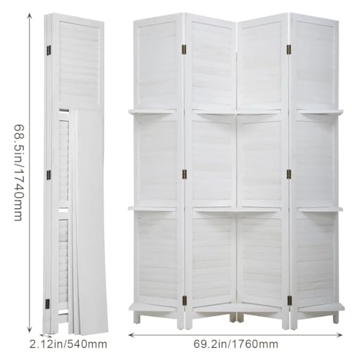 4 Panel Folding Room Divider A127869