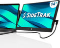 14" Attachable Portable Monitor Extender, FHD TFT Laptop Dual Screen with Kickstand M308