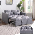 3 in 1 Velvet Pull Out Sleeper Sofa Bed F3643
