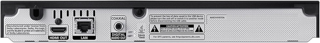 Black Blu-ray DVD Disc Player with Built-in Wi-Fi L990