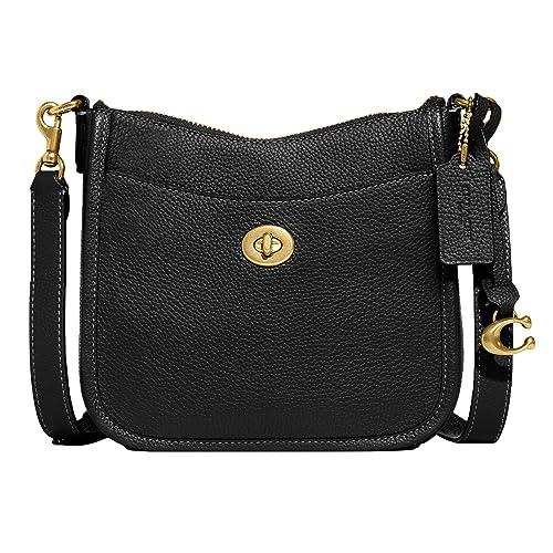 Polished Pebble Leather Chaise Crossbody 19 H71637