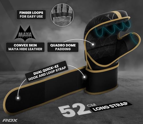 Maya Hide Leather MMA Gloves B445