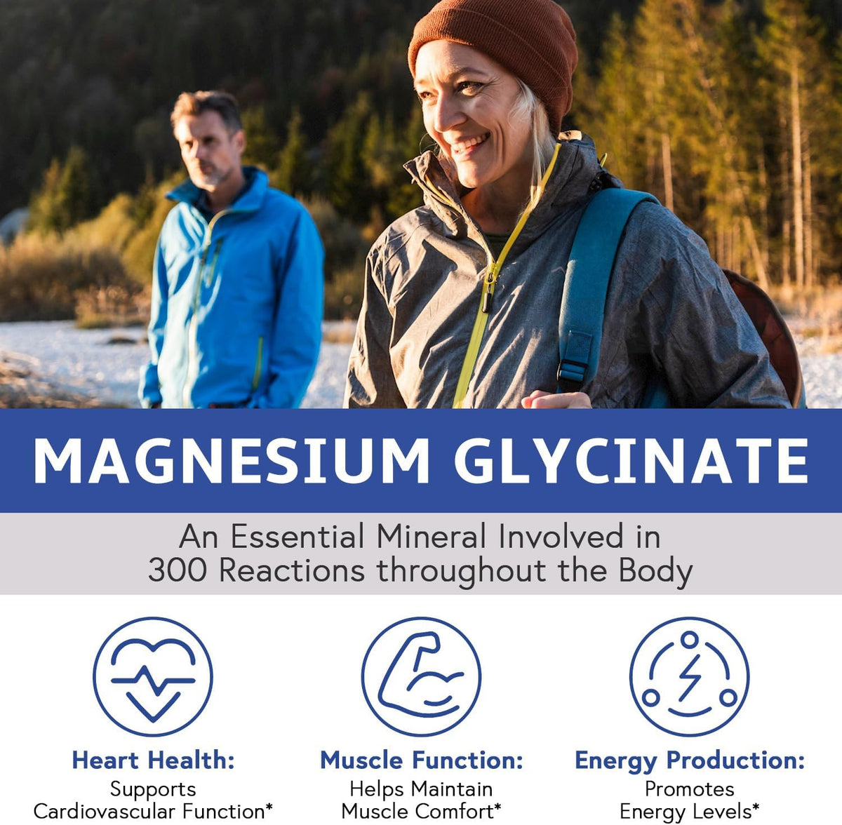 Magnesium Glycinate 160mg 90 Caps T2412