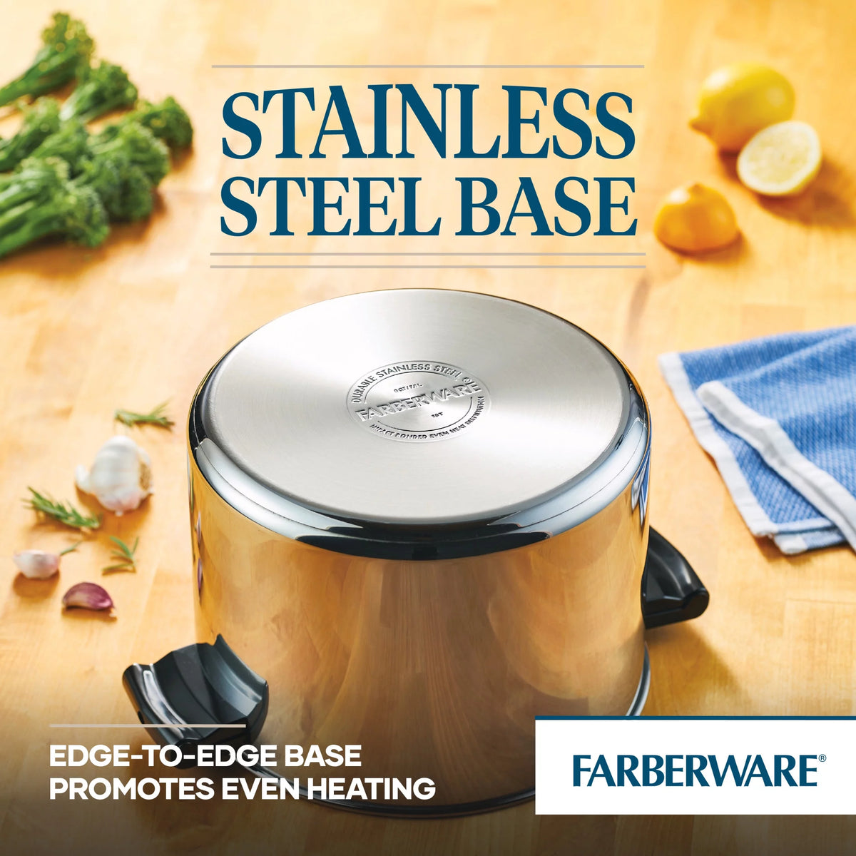 8 Quart Stainless Steel Stockpot N67916