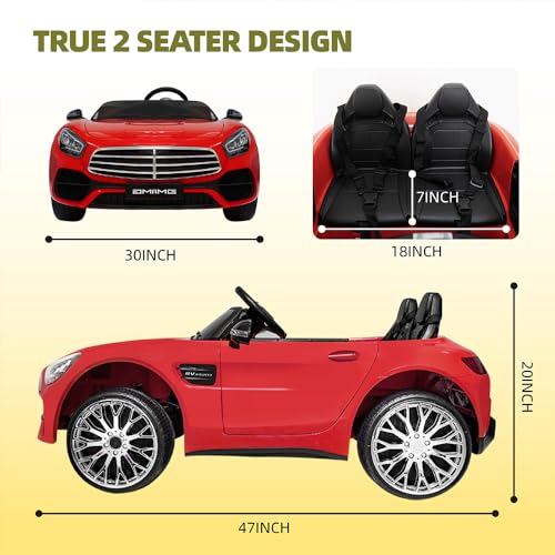 24V Battery Powered Two Seater Ride On Car with Remote Control Q933