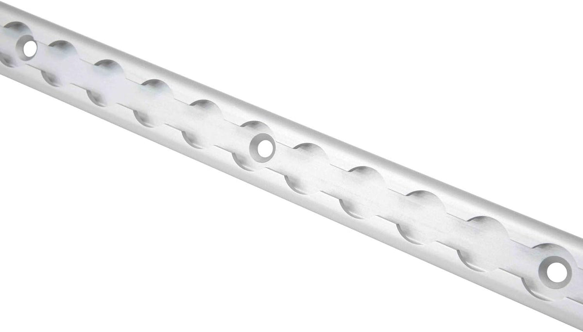 Heavy Duty Aluminum 4ft L-Track (4 Pcs) with Stainless Steel Ring (16 Pcs) Tie Down System M2591