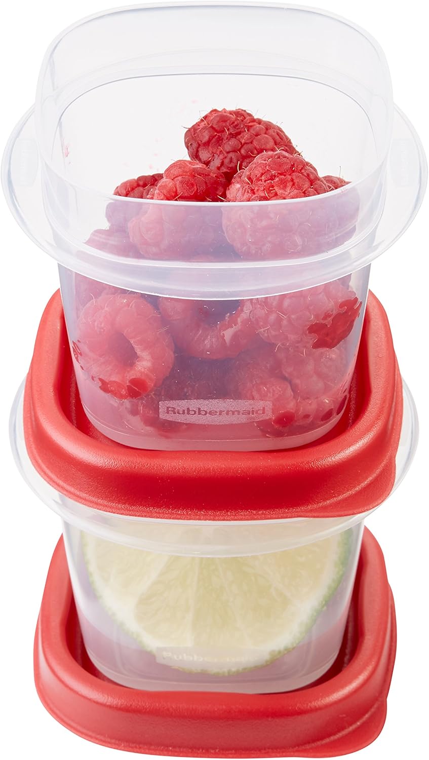 42 Piece Red Food Storage Containers J143774