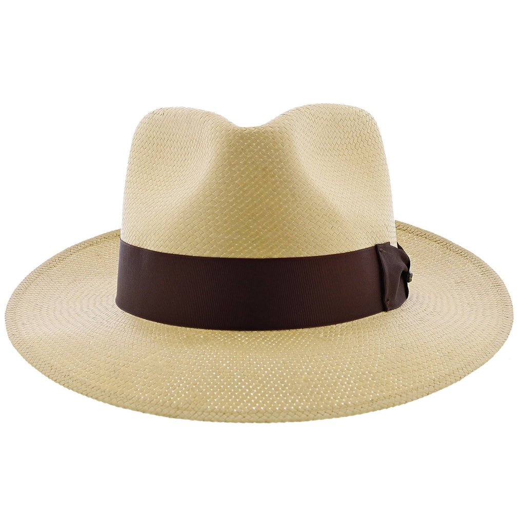 Natural Straw Fedora Hat Z997070