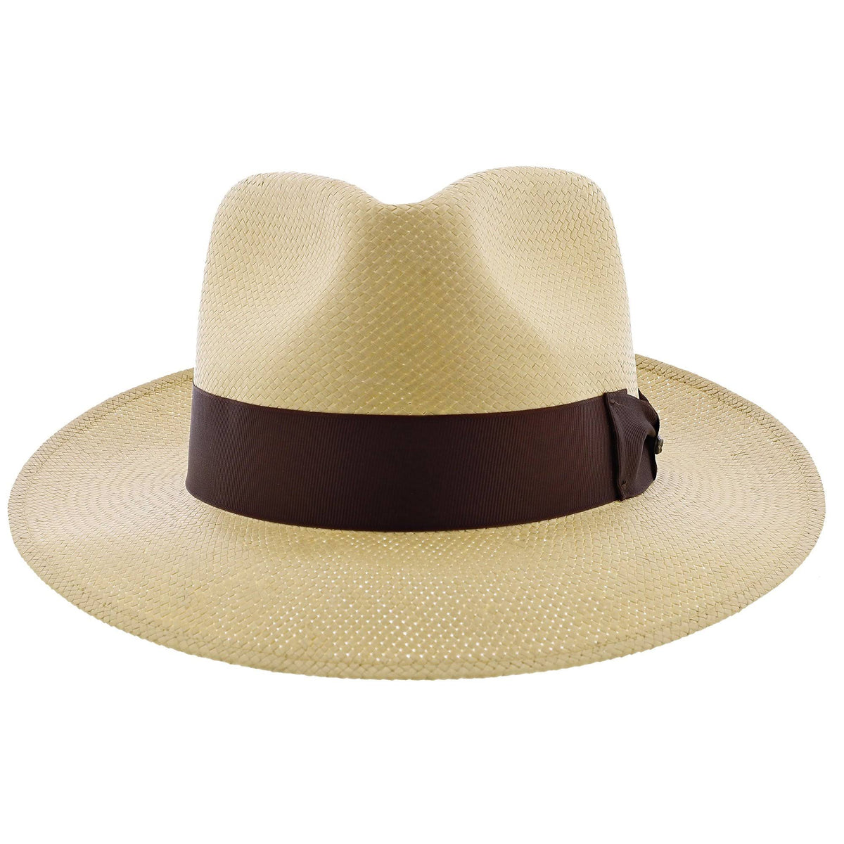 Natural Straw Fedora Hat Z997070