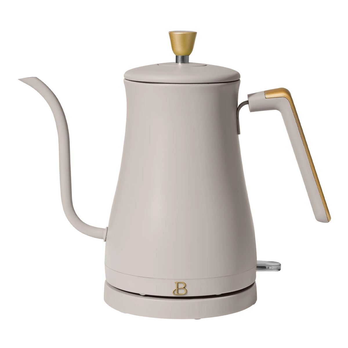 1-Liter Electric Gooseneck Kettle 1200 W Porcini Taupe R26145
