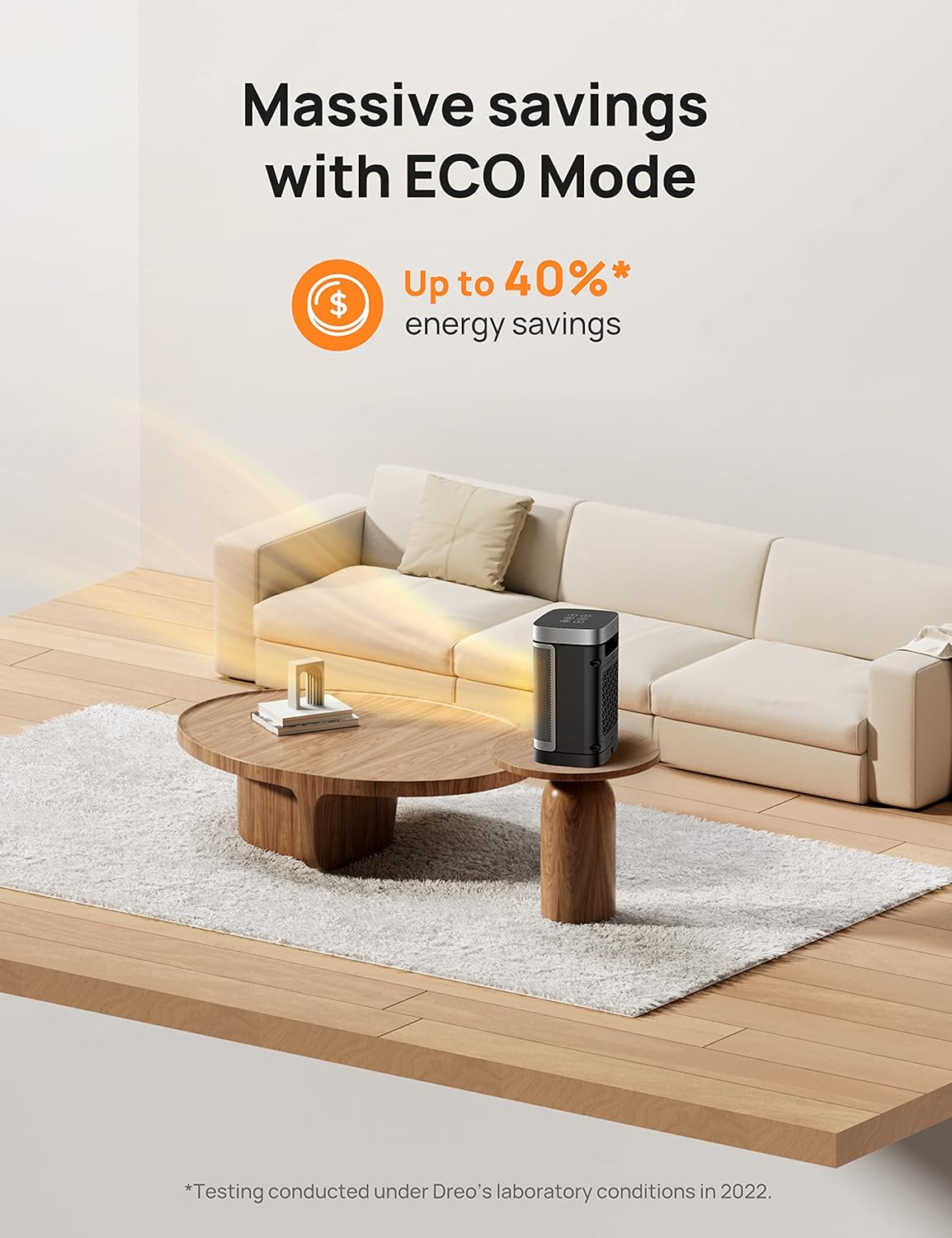 1500W Space Heater with Remote and Oscillating Tower Fan B33036