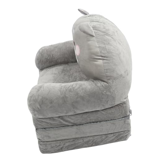 Grey Kids Folding Sofa N2837