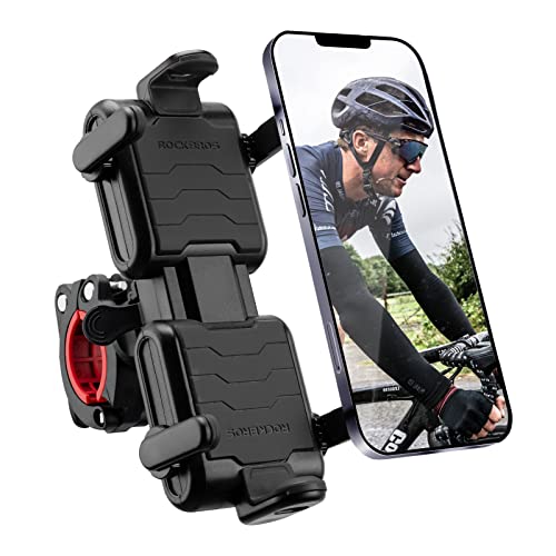 Adjustable Bike Phone Holder Handlebar Clip for 4.1" - 6.7" Smartphones S767000