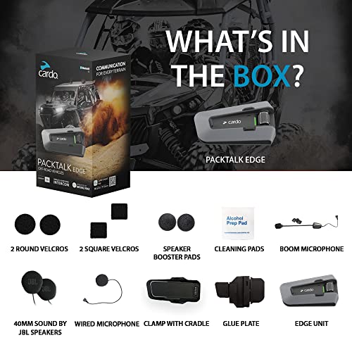 Black Motorcycle Bluetooth Communication System Headset Intercom I66138