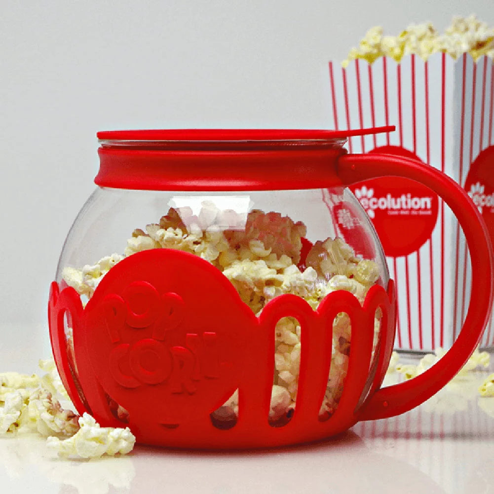 3QT Microwave Popcorn Popper with Glass Lid R30686