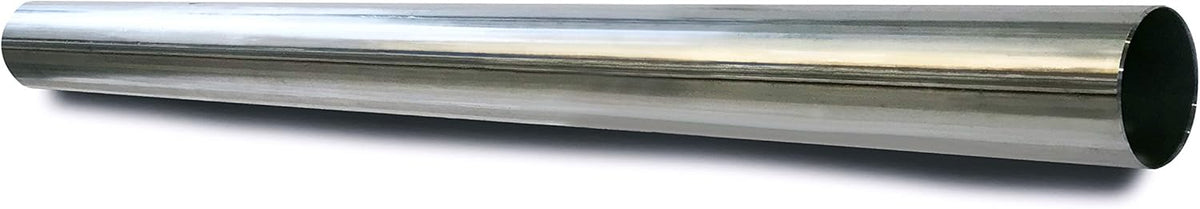 2.5 inch OD 5 feet long Stainless Steel Straight Exhaust Pipe Pack of 2 O7469
