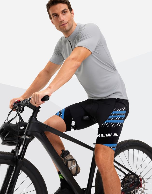 4D Padded Cycling Shorts with Zipper Pockets K934