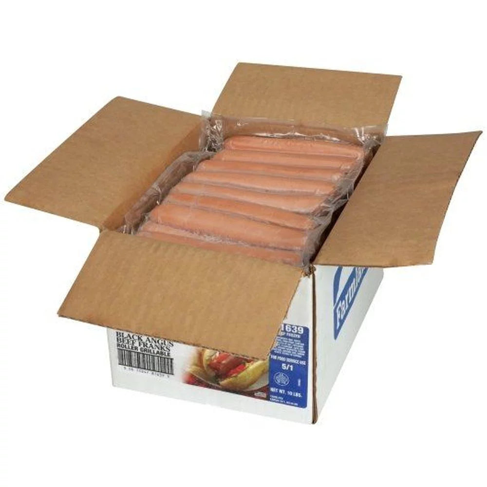 Black Angus Beef Frank Hot Dog U2497