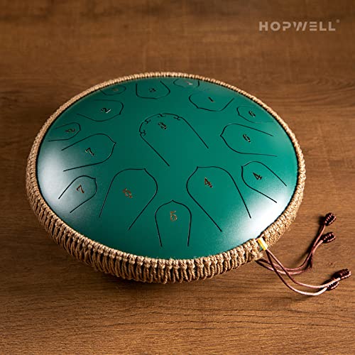 15 Note 14 Inch Steel Tongue Drum with Carry Bag G68084