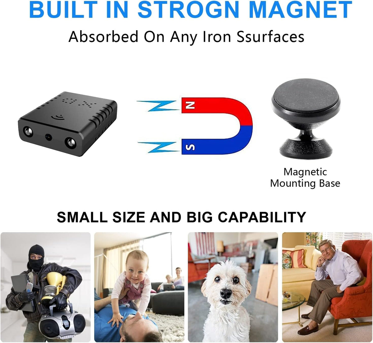HD1080P Wireless IP Camera Pack of 2 M85840