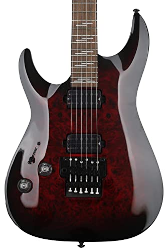 Black Cherry Burst Left-handed Electric Guitar X7110