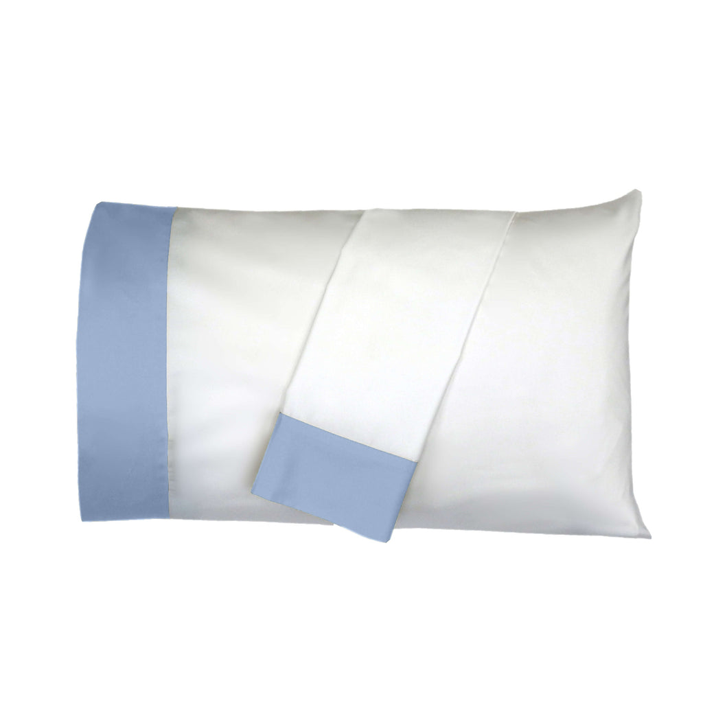 Cuff Pillowcase Set (Pair) - Luxury 608 Cotton USA