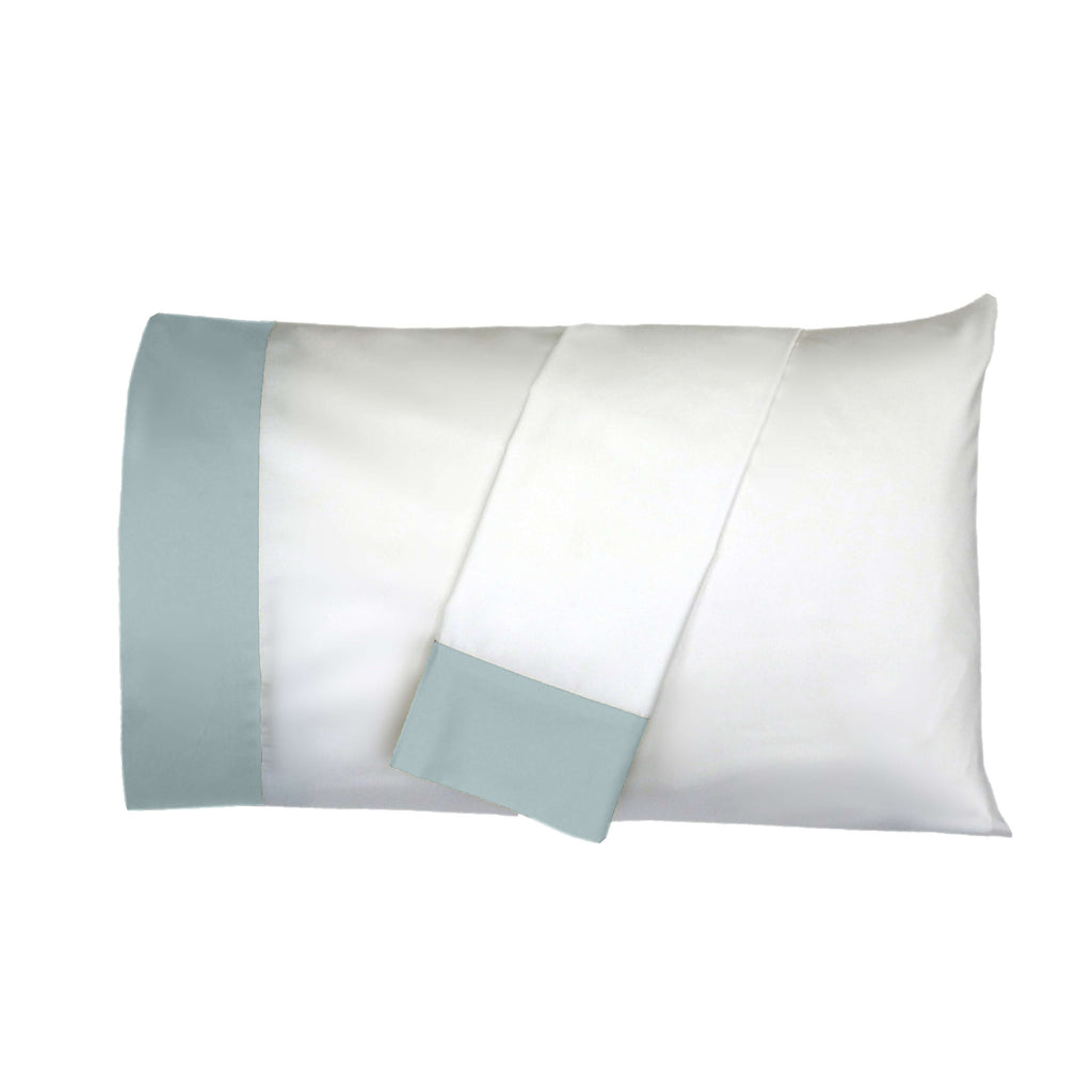 Cuff Pillowcase Set (Pair) - Luxury 608 Cotton USA