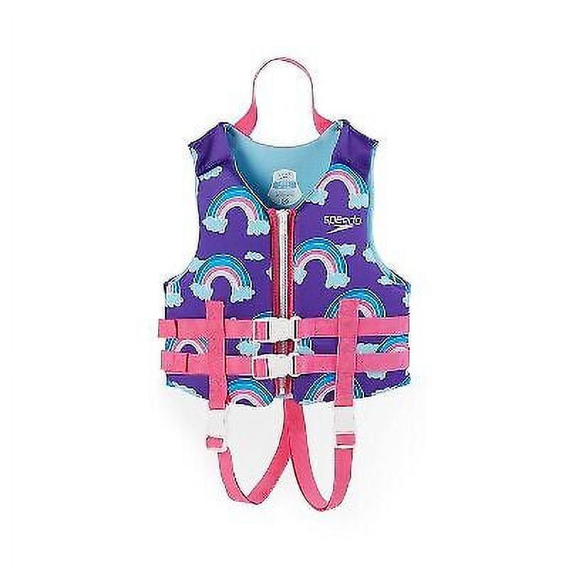 Purple Rainbow Child PFD Life Jacket Vest R402