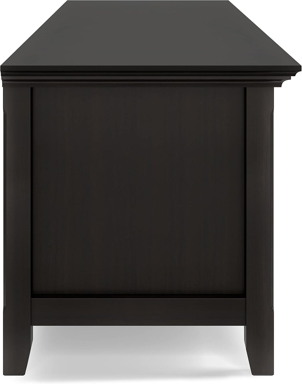 72 inch Solid Wood Media Stand, Hickory Brown R99664