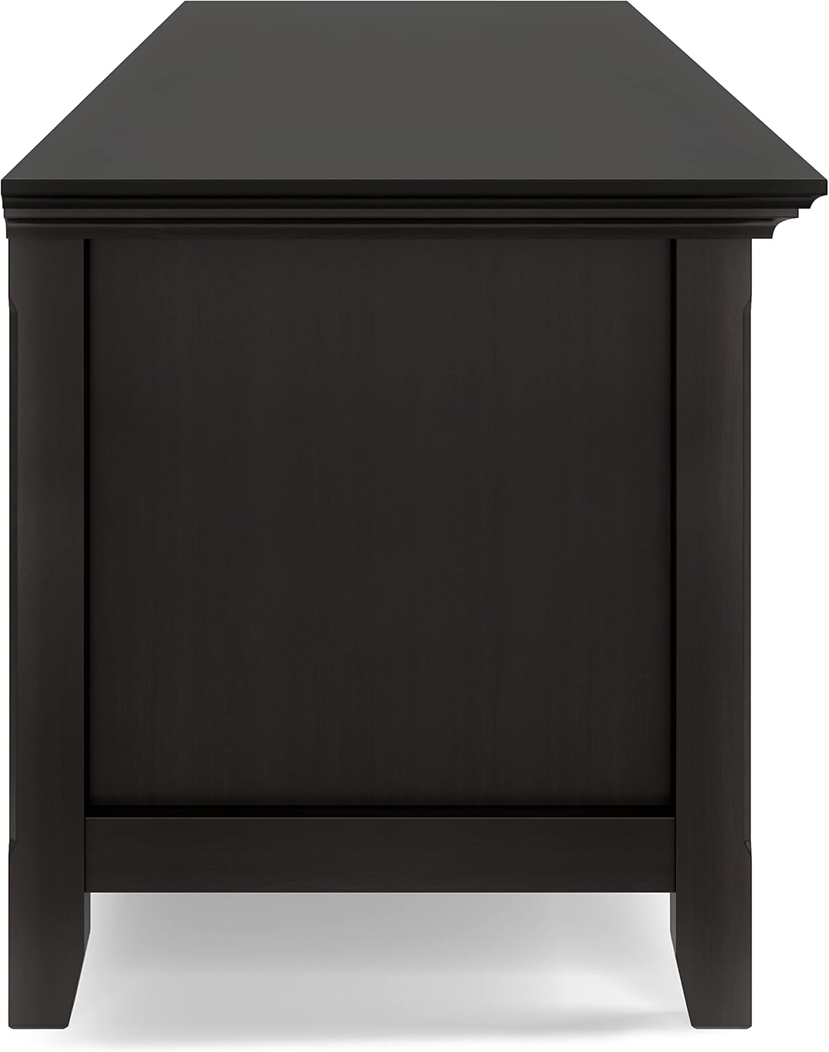 72 inch Solid Wood Media Stand, Hickory Brown R99664