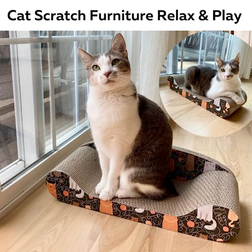 Cat Scratching Pad Cardboard Lounge F121856