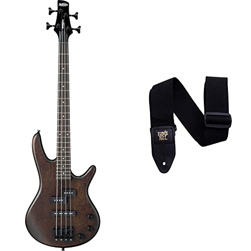 Walnut Flat 4 String Bass Guitar Y93000