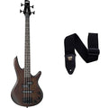 Walnut Flat 4 String Bass Guitar Y93000