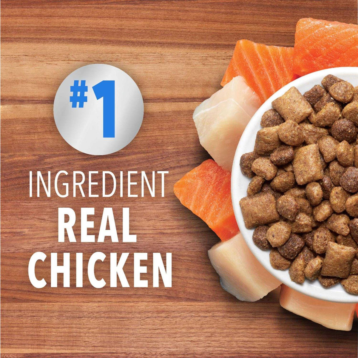Chicken & Salmon Dry Cat Food V110699