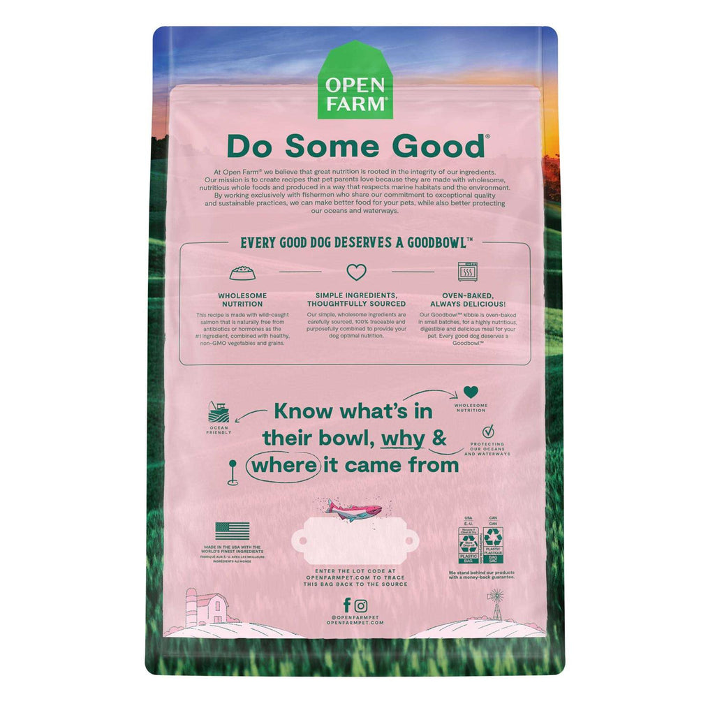 Wild Caught Salmon Brown Rice Dog Food H8271