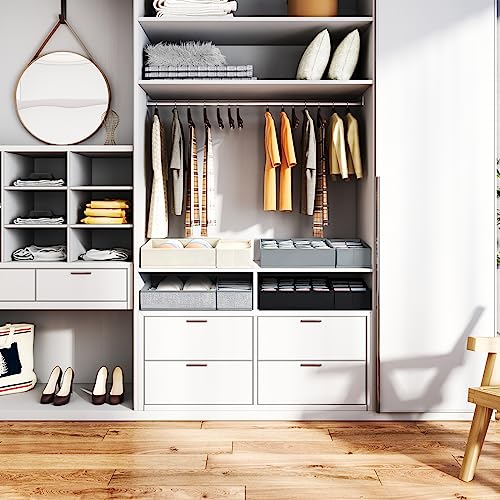 Black Set of 4 Drawer Organizer K383036