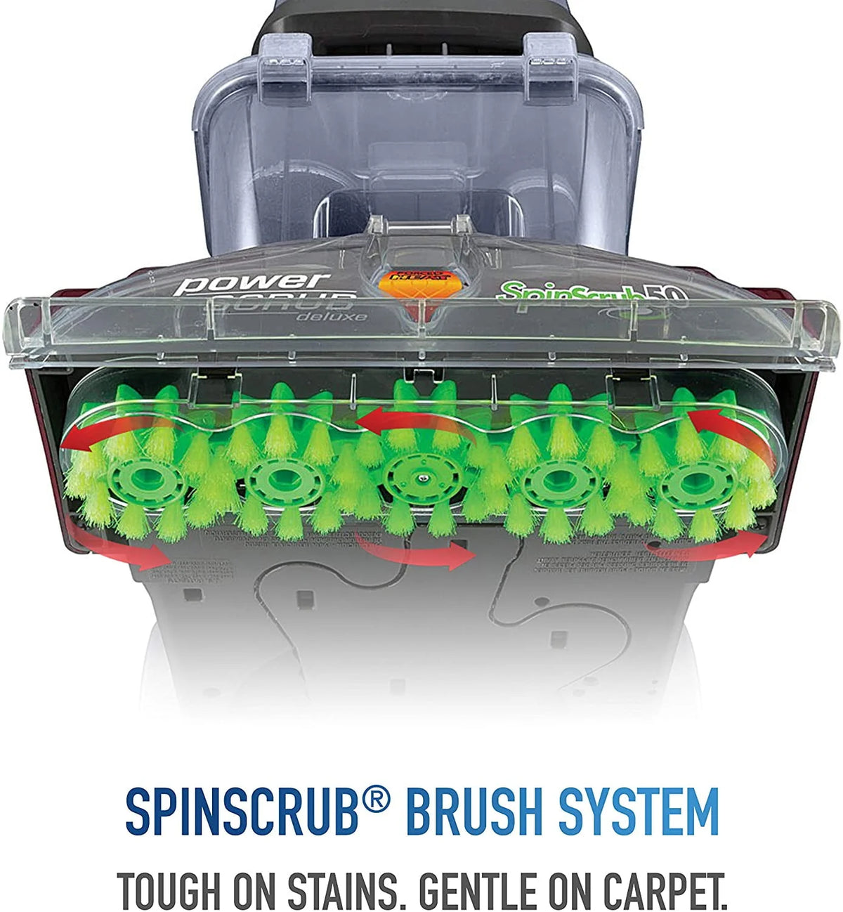 Red Upright Carpet Cleaner Machine S128