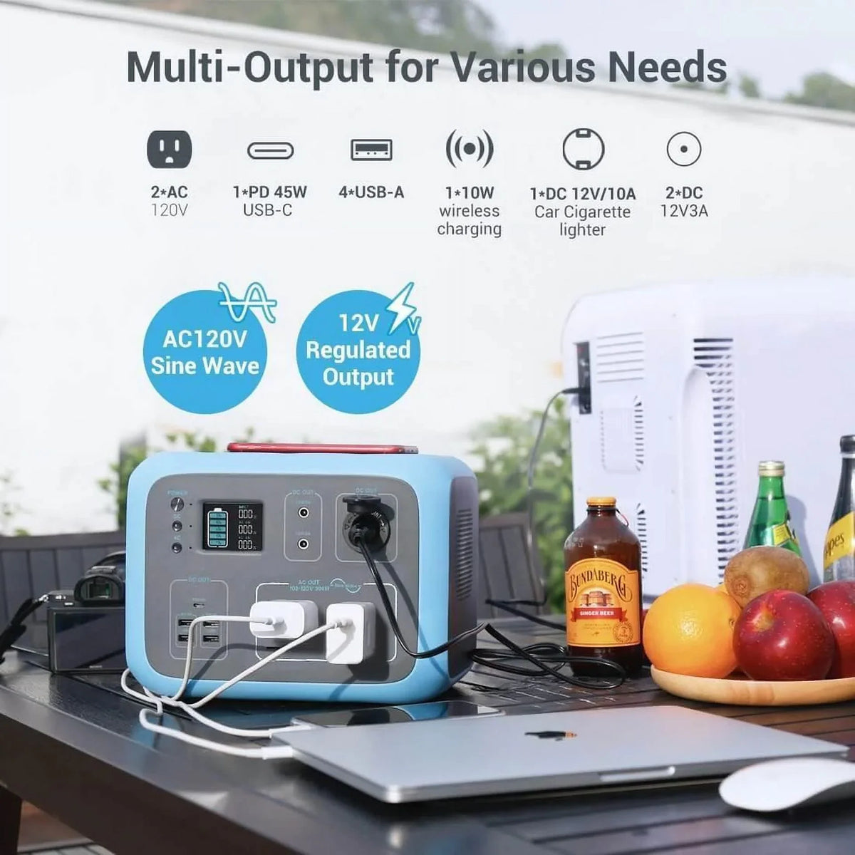 500Wh Portable Power Station X123183