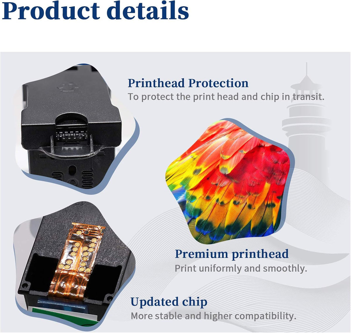 Black and Color Remanufactured Ink Cartridge 3 Pack O113