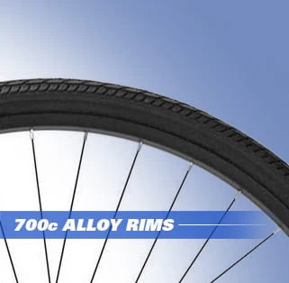 Blue 700c Fixie Bike Y518