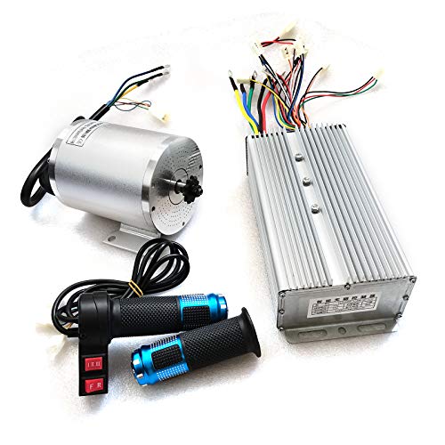 72V 3000W Brushless Motor Kit with Controller and Throttle J7272