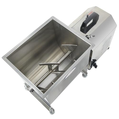 80-Pound Stainless Steel Electric Meat Mixer Z155283