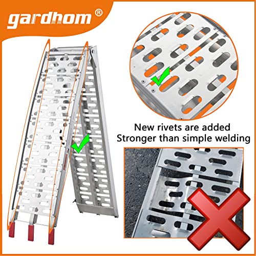 Aluminum Folding Loading Ramps with Handle E89959