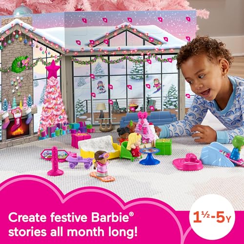 Advent Calendar Playset, 24 Christmas Figures & Pieces P59461