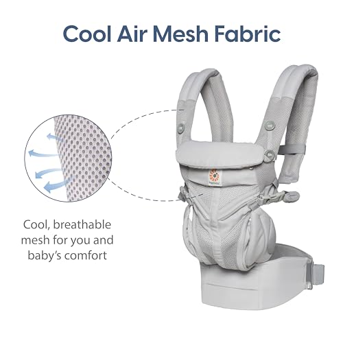 Onyx Black Cool Air Mesh Baby Carrier (7-45 Lb) T947