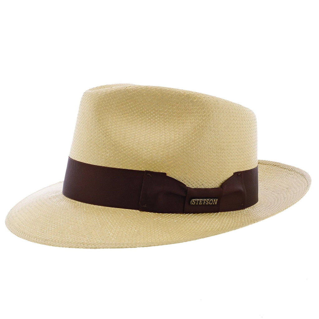 Natural Straw Fedora Hat Z997070